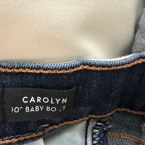 VERONICA BEARD Carolyn Baby Boot Jeans with Tux Striped Waistband 31 - Picture 9 of 9